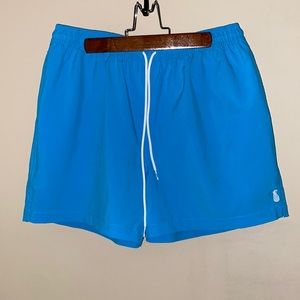 Sky Blue Swim Shorts - Chubbies - 4”